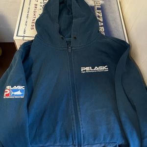 Pelagic zip up sweatshirt